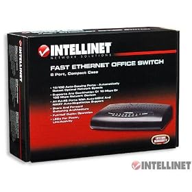 Intellinet Switch - Switch - 8 ports - EN, Fast EN - 10Base-T, 100Base-TX by Intellinet