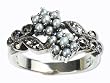 Gemini Silver Natural Seed Pearl Ring, Natural - Dahlia Vintage Collection Gemini Silver Natural Seed Pearl Ring, Natural - Dahlia Vintage Collection