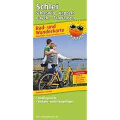 Rad- und Wanderkarte Schlei, Schleswig - Kappeln, Angeln - Schwansen: mit Ausflugszielen, Einkehr- & Freizeittipps, wetterfest, reissfest, abwischbar, ... Einkehr- & Freizeittipps. GPS-genau