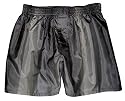 Silk Boxers - M - Charcoal Stripes - Royal Silk Boxer Shorts
