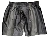 Silk Boxers – XL – Charcoal Stripes – Royal Silk Boxer Shorts
