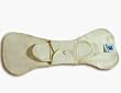 Reusable Menstrual Pad - Nighttime/Off-White, 1 pack