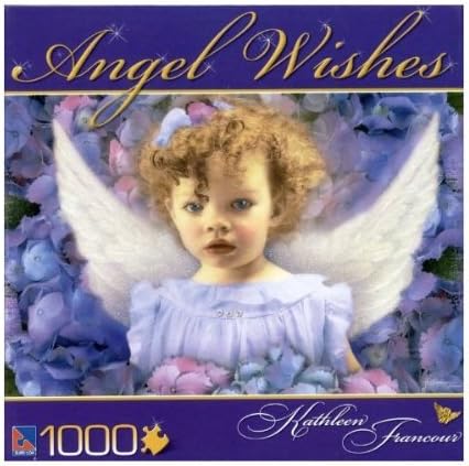 Angel Wishes Puzzle by Kathleen Francour : Curly Top Hydrangea
