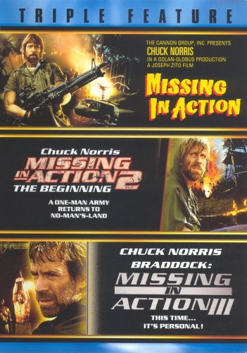 Triple Feature Missing in Action Missing in Action 2 The Beginning Braddock Missing in Action III
