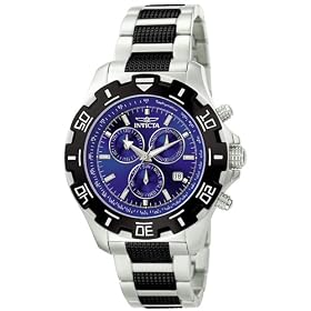 Invicta Men's 6408 Python Collection Chronograph Stainless Steel and Gun Metal Watch