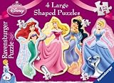 Disney Princess 4 shaped puzzles