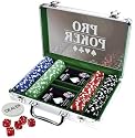Tactic - 03090 - Poker - Propoker : Mallette M&eacute;tal 200 Jetons