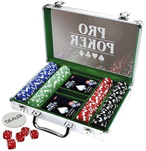 Pro Poker Aluminium Suit Case 200 Chips