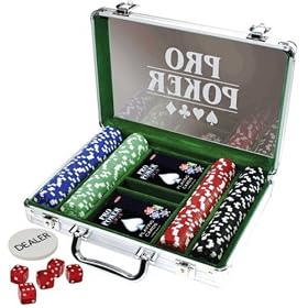 Tactic - 03090 - Poker - Propoker : Mallette M�tal 200 Jetons