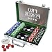 Tactic - 03090 - Poker - Propoker : Mallette M�tal 200 Jetons