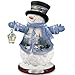 Thomas Kinkade Victorian Christmas Snowman Figurine by The Bradford Editions
