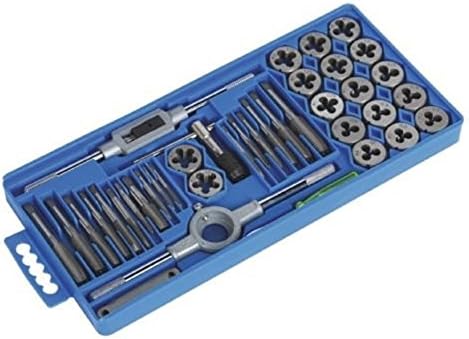 Standard SAE Tap and Die Set 40 Piece with Case, New, Free Shipping
