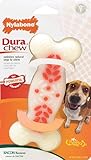 Nylabone Dura Chew Wolf Bacon Flavored Bone Dog Chew Toy