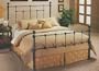 Bowman King Gun Metal Complete Bed With Frame