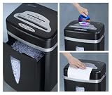 Comet CM-M10CD 10-SHEET JAMSTOP MICRO CUT PAPER SHREDDER (Silent Motor, 4.2 Gallon, Shreds Credit Card/CDs)