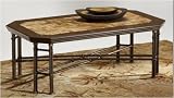 World Concepts Monterrey Marble Top Cocktail Table