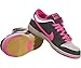 Nike Mens Dunk Low Premium SB Disposable Leather Skateboarding Shoes Black/Pink