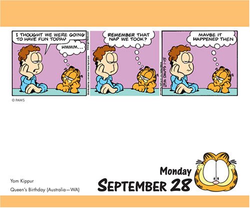 Garfield: 2009 Day-to-Day Calendar under Personal Transformation in The Books Store