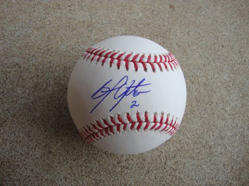 Tampa Bay Rays BJ UPTON Signed Autographed OMLB Baseball COA
