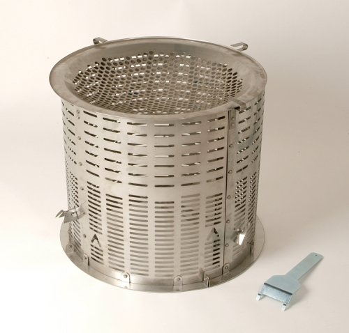 Medium 100% Stainless Steel Hi-Temp Burn Barrel Including Ash Catcher