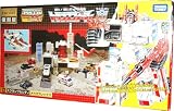 Takara TOMY Japanese Transformers Re-Issue Encore #12 Robot Action Figure - Scramble City Metroplex with 3 Different Modes (Robot Mode, Base Mode and Vehicle Mode) and an Array of Weaponry and Accessories Including Anti-Matter Projectors, Ion Pulse Rifles, Twin Guided Missile Launchers, Particle Beam Pistol, Acetylene Pistol, Maser Cannon, Mortar Cannon, Missiles, and Fists Plus 3 Robot Units (Scamper, Slammer, and Six-Gun)