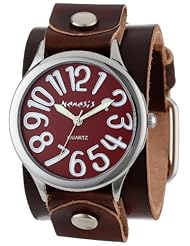 Nemesis Womens BUGB108R White Color Numbers Watch
