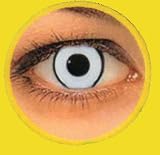 Manson White Contact Lenses Non Prescription Halloween Horror Gothic Krazy Theatrical Lenses Marilyn