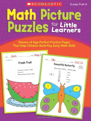 math picture puzzles for little learners dozens of age perfect practice pages that help children build key early