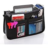Large Purse Organizer Insert Handbag Pouch Tidy & Neat (Ships From USA)
