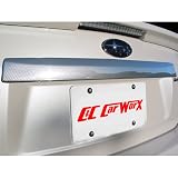 C&C Car Worx Rear Body Panel STI-Style Sedan Rear Accent Trim in Faux (Imitation)... by C&C Car Worx