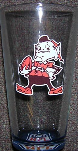 Cleveland Browns Brownie Elf Pilsner Glass