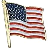 FindingKing提供 Watch & Jewelry Online Shop Ranking 14. USA Flag Lapel Pin Standard - Flag A-Series 3 with Longer Pole