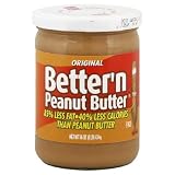 Wonder Natural Foods Better N Peanut Butter, Orig Lf, 16-Ounce (Pack of 12)