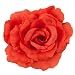Rose King Size Pin and Clip - Coral W02S51D