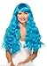 Leg Avenue Women's Neon Star Long Wavy Wig