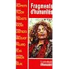Fragments d'humanit�