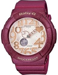 Casio Womens BGA131-4B2 Baby-G Smokey Metallic Burgundy Watch