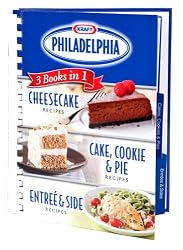 Philadelphia 3 Cookbooks in 1: Cheesecake Recipes; Cake, Cookie & Pie Recipes; Entr?e & Side Dish Recipes