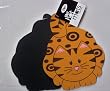 Boston Warehouse Orange Cat Hot Mats Set of 2