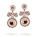 Ayala Bar Earrings - Ensamble Collection in Sand, Pale Apricot and Golden Tones #AE26 AE OE
