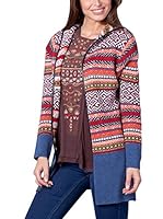 Peace & Love Chaqueta Punto (Rojo)