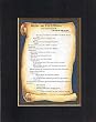 Touching and Heartfelt Poem for Loving Partners - Sayings 'bout Love & Romance from around the world Poem on 11 x 14 inches Double Beveled Matting