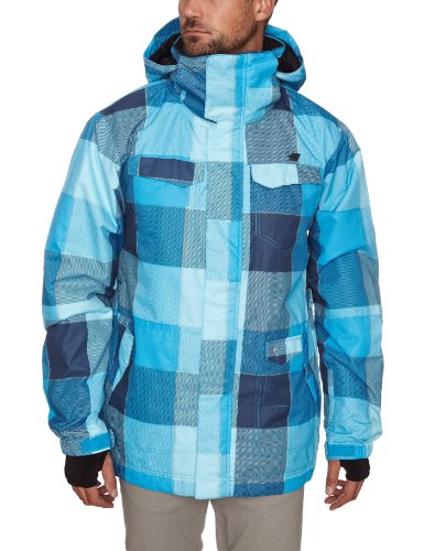 O'Neill Herren Jacke PM ESCAPE FRIXTON, BLUE AOP, L, 150062-5900-L