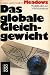 Produkt-Bild: Das globale Gleichgewicht. Modellstudien zur Wachstumskrise.