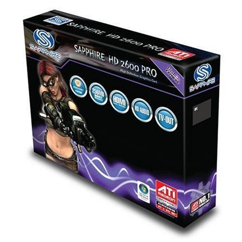 Childrens Toyshop  Electronics : Sapphire Radeon HD2600 Pro 512MB AGP Graphics Card - 11115-01-20R