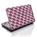 Skully Pink Design Decorative Skin Decal Sticker for HP 2133 Mini-Note PC Netbook Laptop Computer