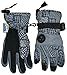N'Ice Caps Kids Thinsulate and Waterproof Geo Lines Print Ski Gloves