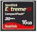 SanDisk SDCFX3-016G-P31 16 GB Extreme III CompactFlash Card (Retail Package)