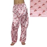 Womens NCAA Iowa State Cyclones Comfortable Fit Sleepwear / Pajama Pants - Pink