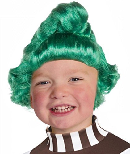 Childs Oompa Loompa Costume Oompa Loompa Wig Umpa Lumpa Wig